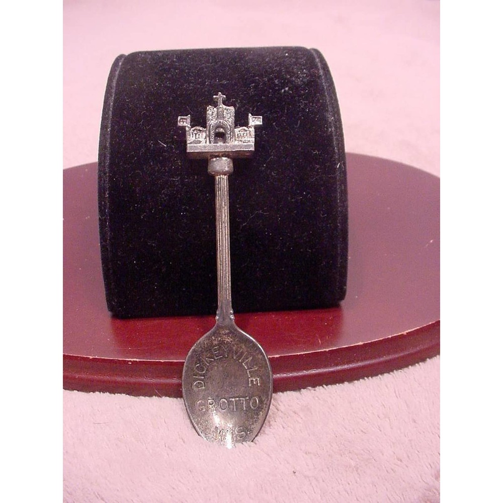 Collector Spoon - Vintage Souvenir Collector Spoon - Dickeyville Grotto - Wiscon